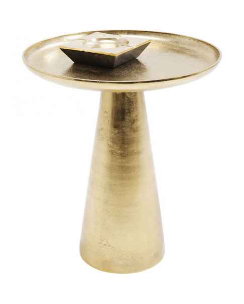 Приставной столик Plateau Uno Brass Ø45cm