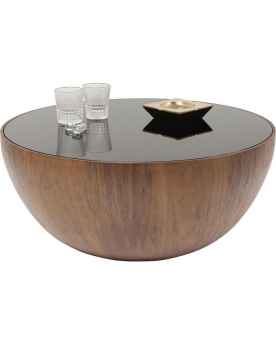 Кофейный столик Tear Drops Walnut Ø80cm