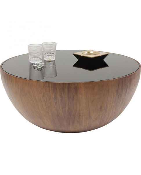 Кофейный столик Tear Drops Walnut Ø80cm