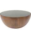 Кофейный столик Tear Drops Walnut Ø80cm