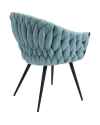 Стул с подлокотниками Knot Bluegreen