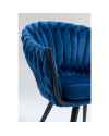 Стул с подлокотниками Knot Blue