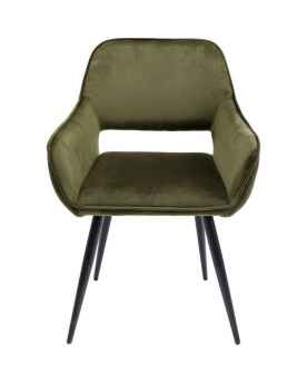 Стул с подлокотниками San Francisco Dark Green