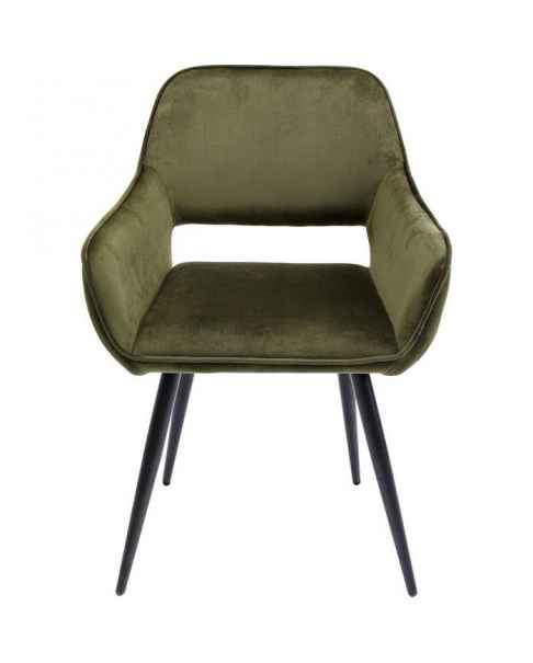 Стул с подлокотниками San Francisco Dark Green