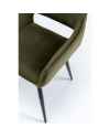 Стул с подлокотниками San Francisco Dark Green