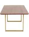 Стол Symphony Dark Brass 200x100