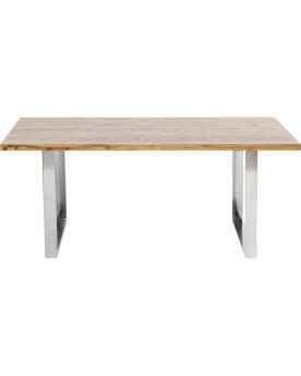Стол Jackie Oak Chrome 160x80 Стол Jackie Oak Chrome 160x80