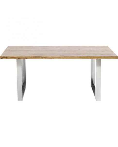 Стол Jackie Oak Chrome 160x80