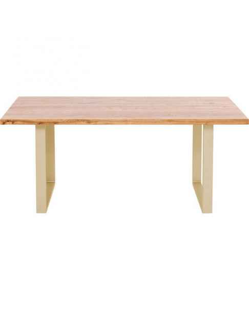 Стол Jackie Oak Brass 160x80