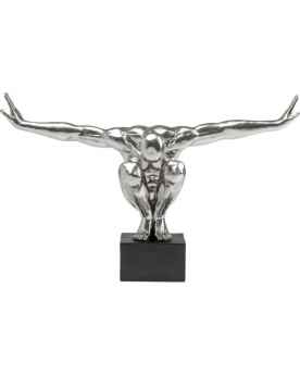 Деко фигура Athlete XL Silver