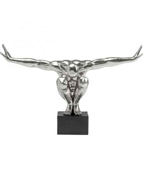 Деко фигура Athlete XL Silver
