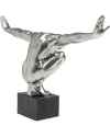 Деко фигура Athlete XL Silver