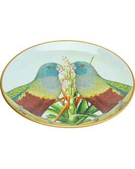 Декоративная тарелка Parrot Couple Ø35cm