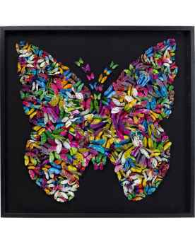 Настенный декор Farfalla 120x120cm