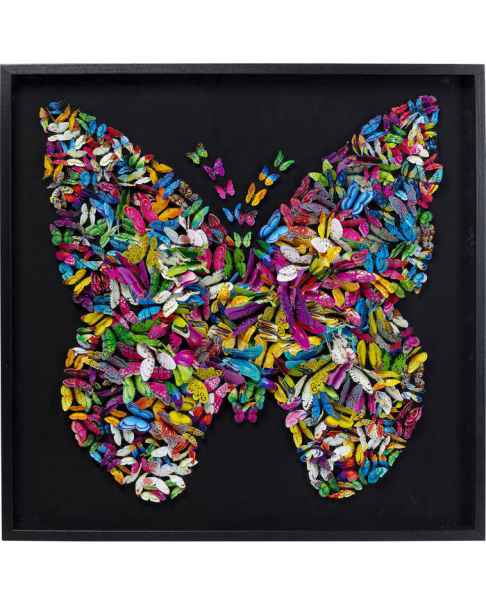 Настенный декор Farfalla 120x120cm