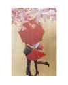 Картина маслом Flower Couple Gold Pink 100x80cm