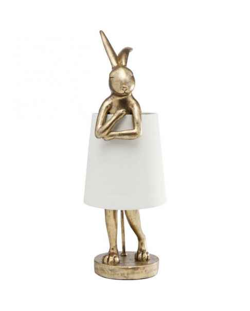 Настольная лампа Animal Rabbit Gold 68cm
