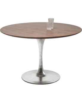 Стол Invitation Set Walnut Zinc Ø120cm