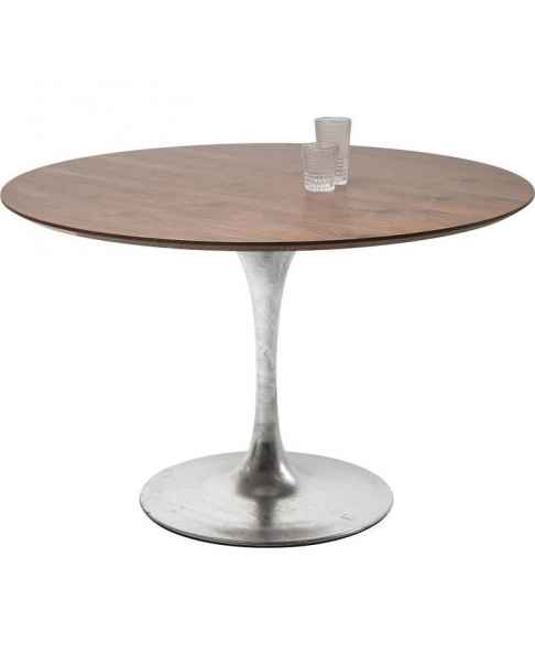 Стол Invitation Set Walnut Zinc Ø120cm