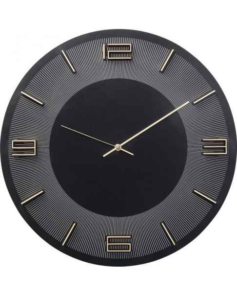 Настенные часы Leonardo Black/Gold