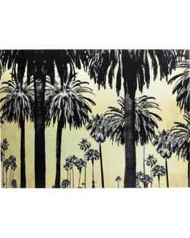 Картина на стекле Metallic Palms 120x180cm