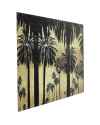 Картина на стекле Metallic Palms 120x180cm