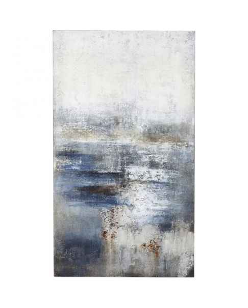 Картина маслом Abstract Into The Night 210x120cm