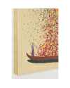 Картина Flower Boat Gold Red 160x120cm