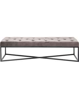 Скамья Crossover Grey Black 150x40cm