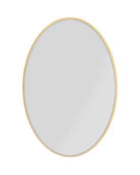 Настенное зеркало Jetset Oval Gold 94x64cm