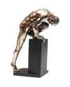 Деко обьект Nude Man Stand Bronze 35cm