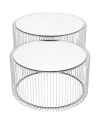 Кофейный столик Wire Silver (2/Set)