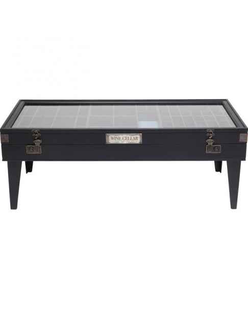 Кофейный столик Collector Black 122x55cm