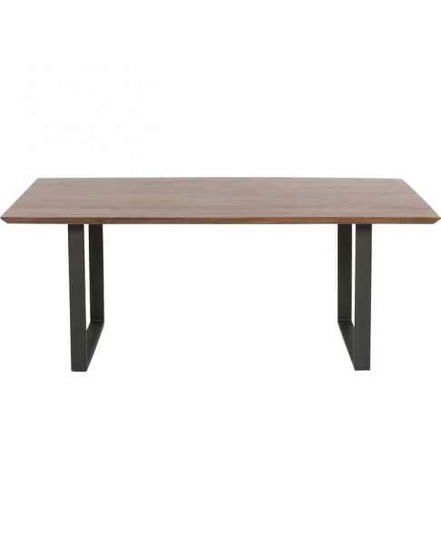 Стол Symphony Walnut Crude Steel 160x80cm