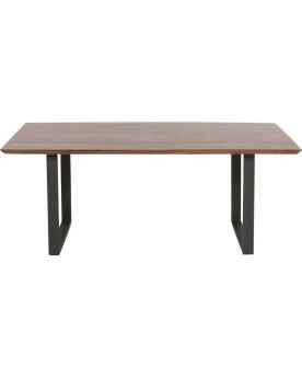 Стол Symphony Walnut Crude Steel 180x90cm