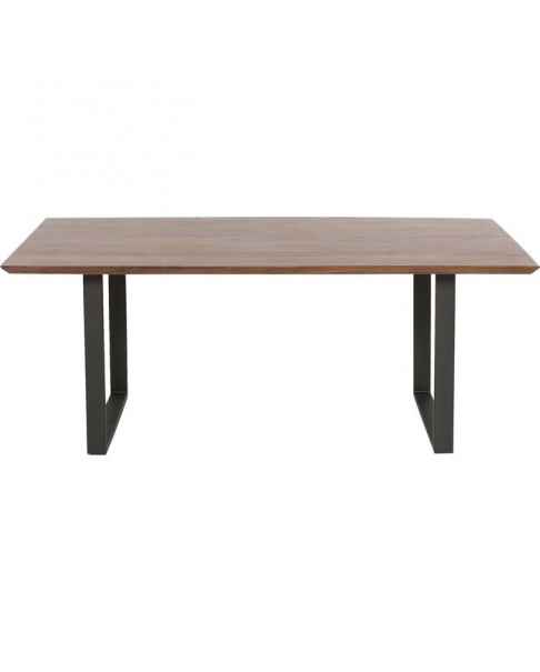 Стол Symphony Walnut Crude Steel 180x90cm