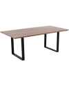 Стол Symphony Walnut Black 180x90cm