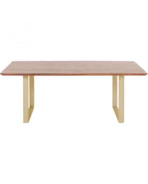 Стол Symphony Walnut Brass 180x90cm
