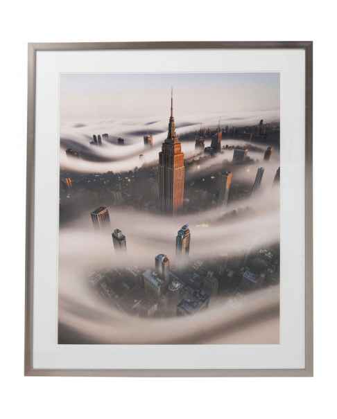 Картина в раме NY Storm 90x100cm