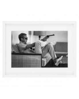 Картина Steve McQueen takes Aim Картина Steve McQueen takes Aim