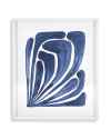 Картина Blue stylized leaf set of 2