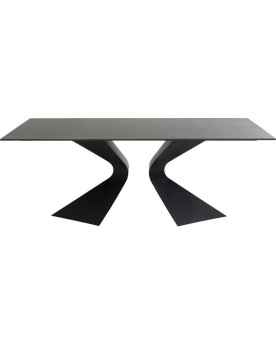 Стол Gloria O. Ceramic Black 180x90cm