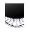 Кофейный столик Wire Uno Black Ø80cm