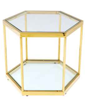 Кофейный столик Comb Gold 45cm