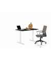 Офисный стол Smart White Black 120x70