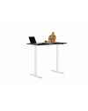 Офисный стол Smart White Black 120x70