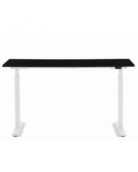 Офисный стол Smart White Black 140x60