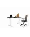 Офисный стол Smart White Black 140x60