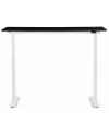 Офисный стол Smart White Black 140x60
