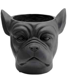 Цветочный горшок Bulldog Black